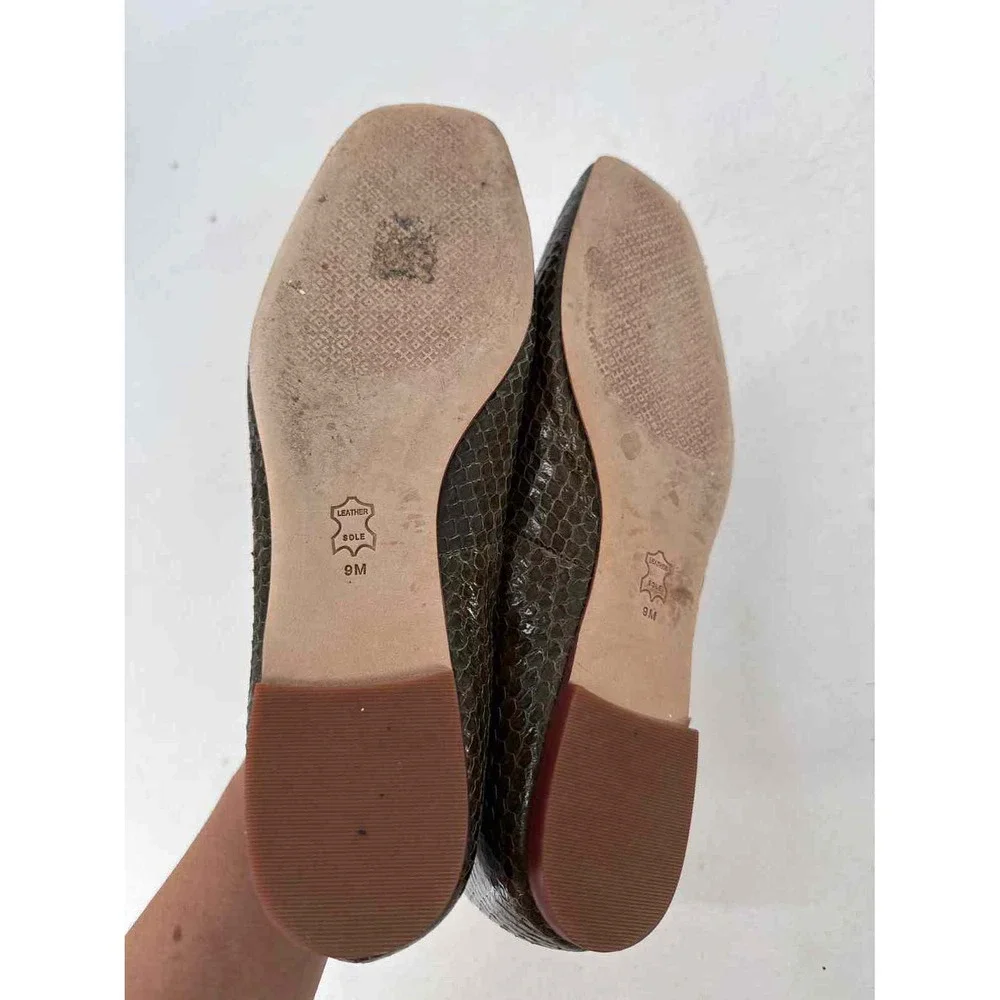 Shoe Size 9 Tory Burch Brown Flats